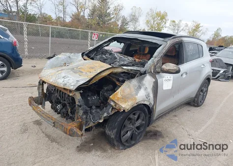 2020 Kia Sportage S z USA, uszkodzony, nr VIN KNDP6CAC2L7654100